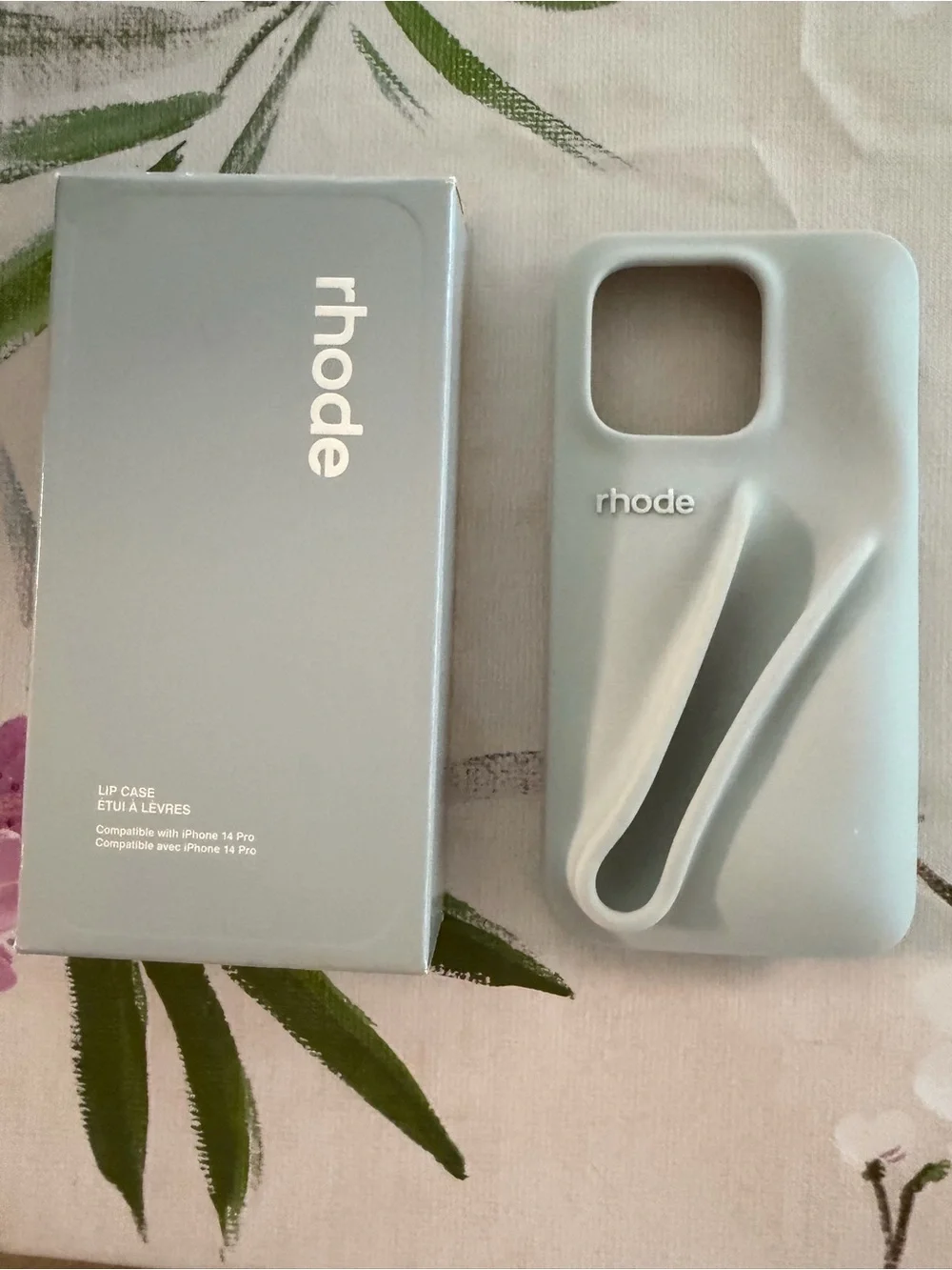 Authentic Rhode Phone Case/Lip Tint holder for iPhone 14 Pro - Gray